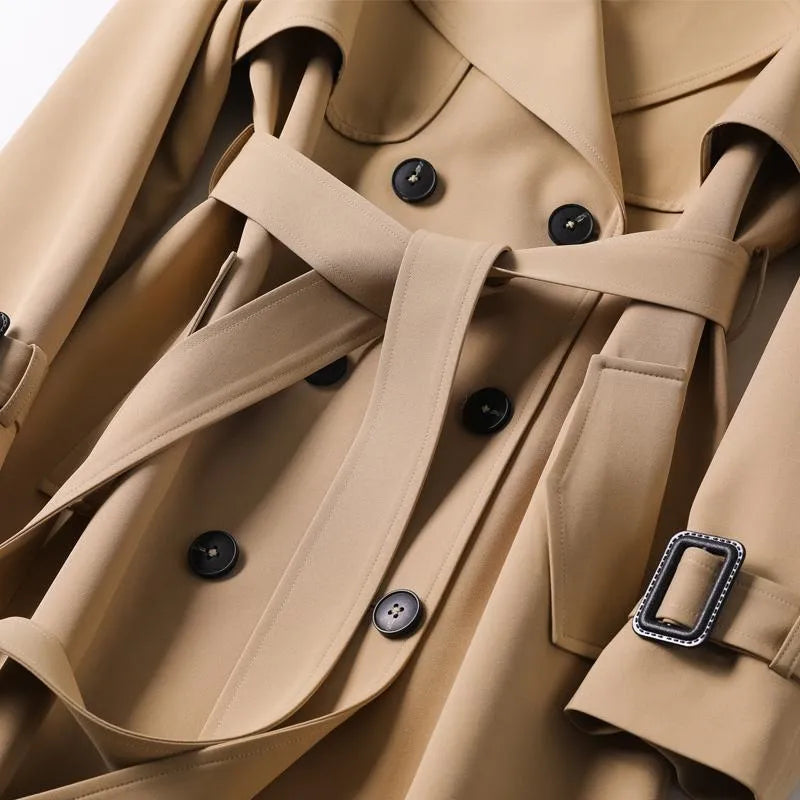 Isabella  Belted Trench Coat