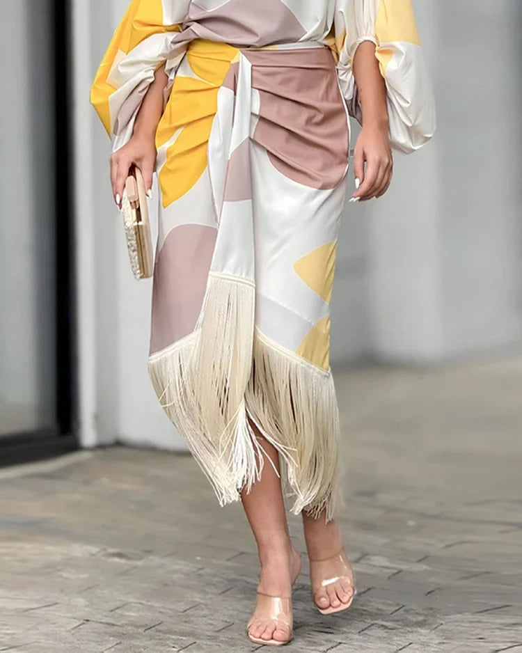 Hannah ™- Printed Two-Piece Set