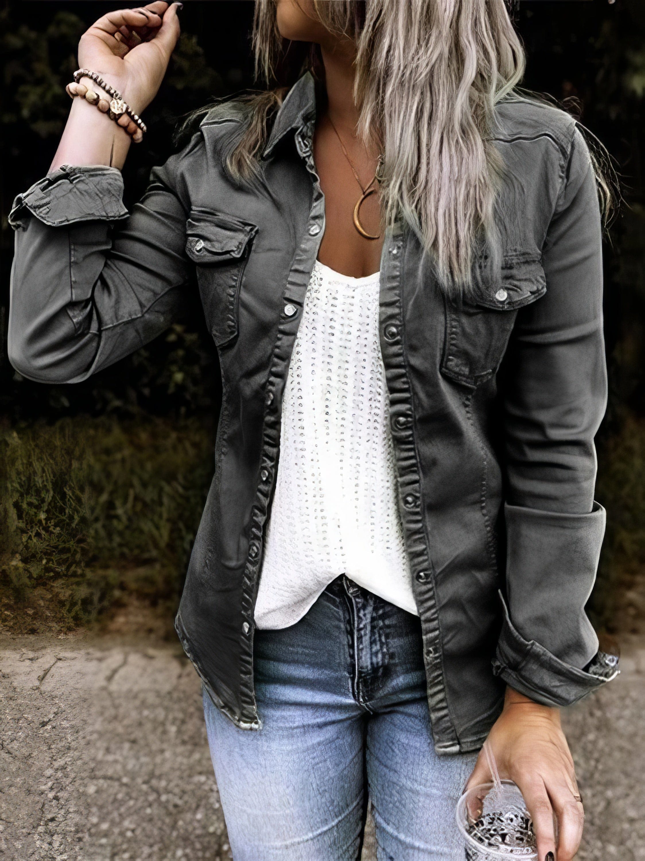 Averytoronto|Denim Shirt Jacket