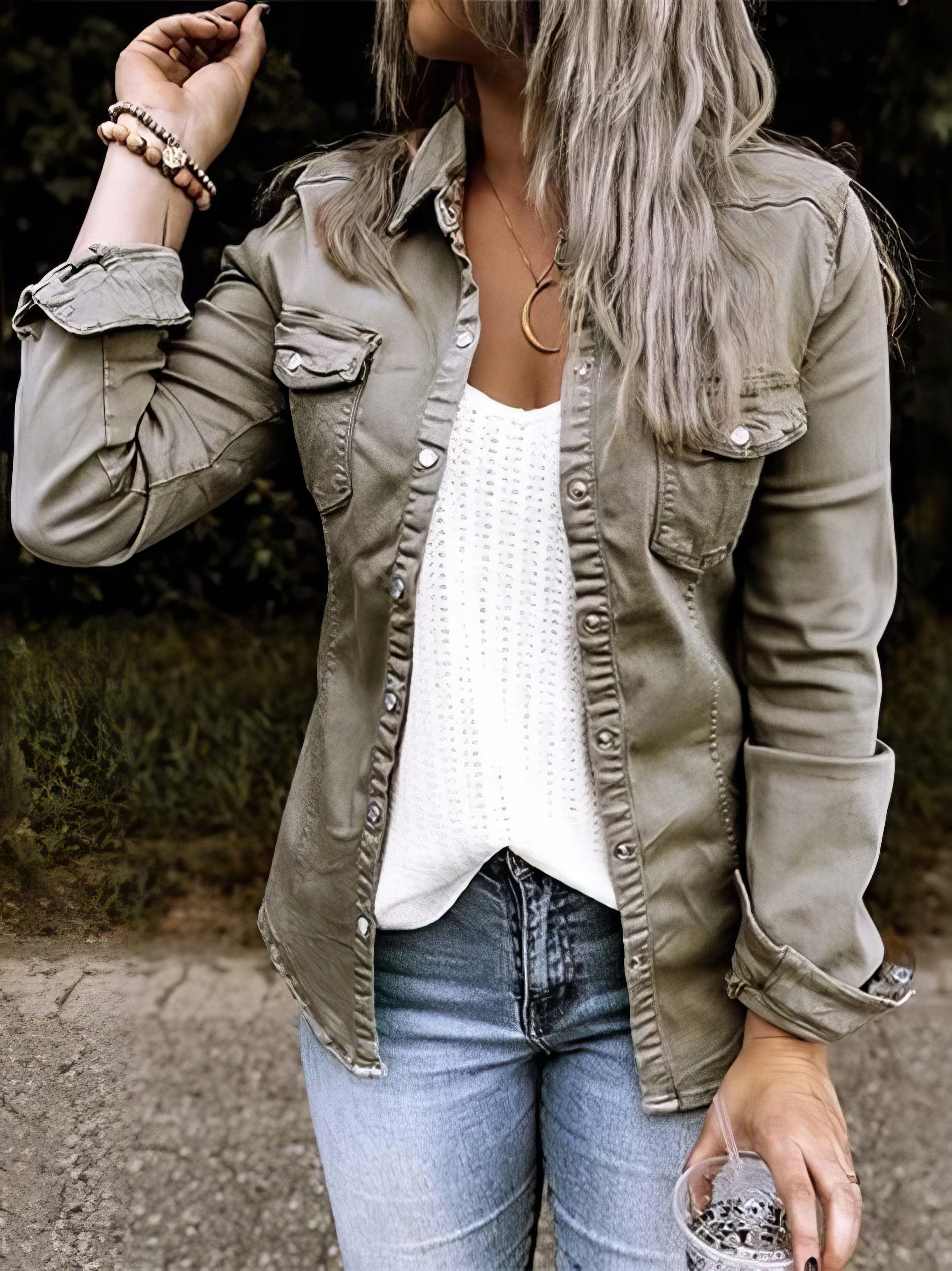 Averytoronto|Denim Shirt Jacket
