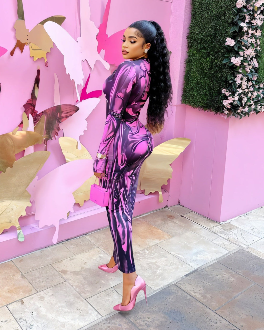 Modestique London™-Illusion Maxi Dress