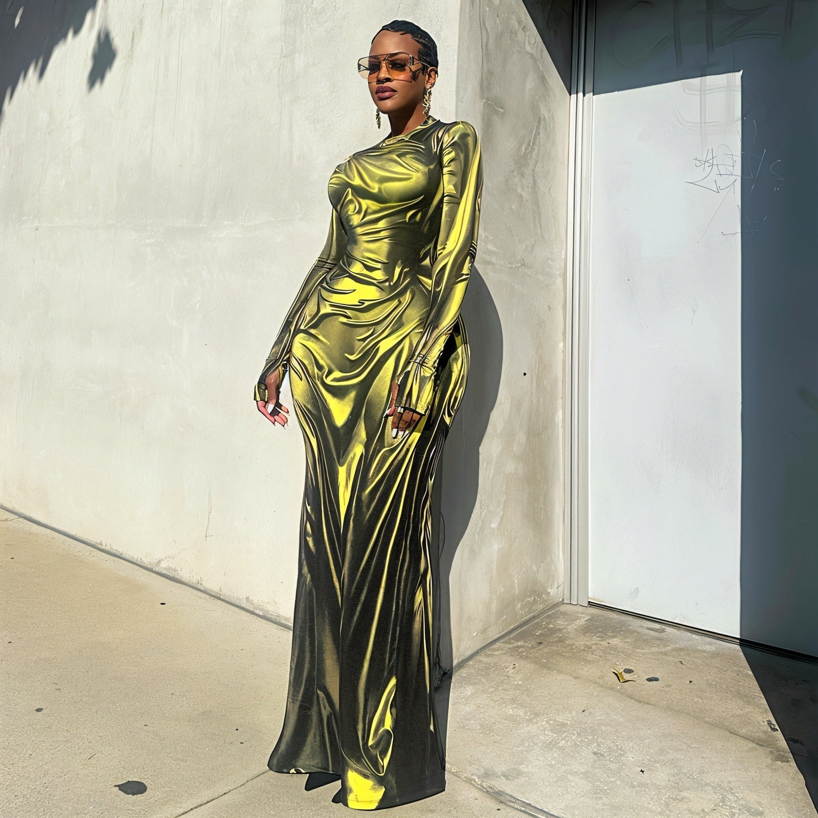 Modestique London™-Illusion Maxi Dress