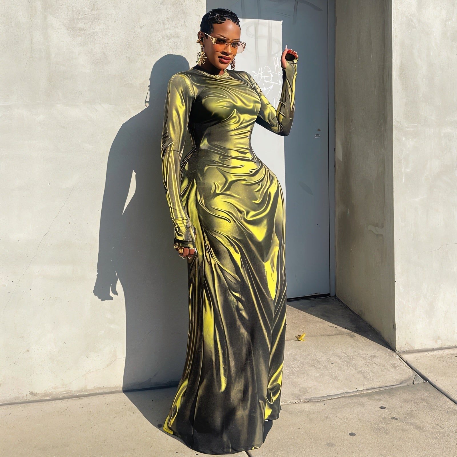 Modestique London™-Illusion Maxi Dress