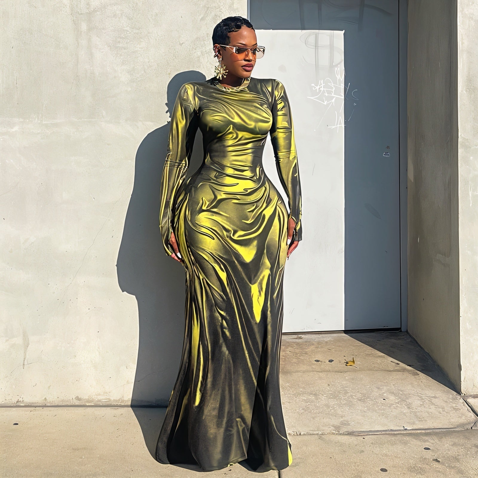 Modestique London™-Illusion Maxi Dress