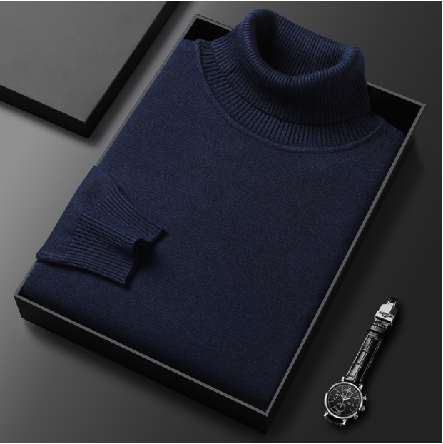 Modestique london™|Men's Solid Color Premium Cashmere Sweater